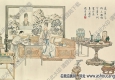 徐燕蓀國(guó)畫(huà)作品 仿郎世寧弘歷鑒古圖 高清下載