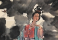 傅小石國(guó)畫(huà)作品 仕女圖 高清下載