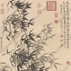 石濤王原祁超高清《竹蘭圖》百度云網(wǎng)盤下載