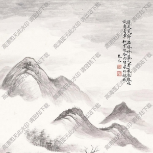 吳琴木國(guó)畫(huà) 草堂消夏 高清大圖下載