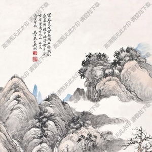 吳琴木國(guó)畫(huà) 荻蘆灣居 高清大圖下載