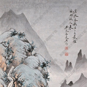 吳琴木國(guó)畫(huà) 風(fēng)雨故人來(lái) 高清大圖下載