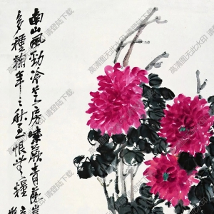 趙云壑國(guó)畫(huà) 花卉(2) 高清大圖下載