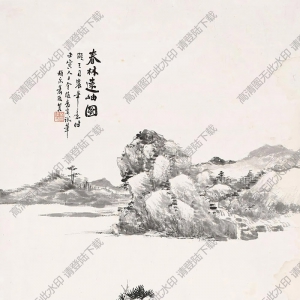 蕭俊賢國(guó)畫(huà) 山水 (19) 高清大圖下載