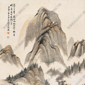 樊少云國(guó)畫(huà) 山水 (3) 高清大圖下載