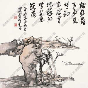 來(lái)楚生國(guó)畫(huà) 寒江獨(dú)釣 高清大圖下載